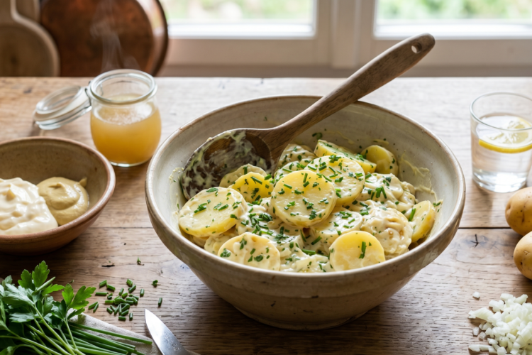 🥔 Salade de Pommes de Terre Sauce Mayonnaise : La Recette Classique Suisse