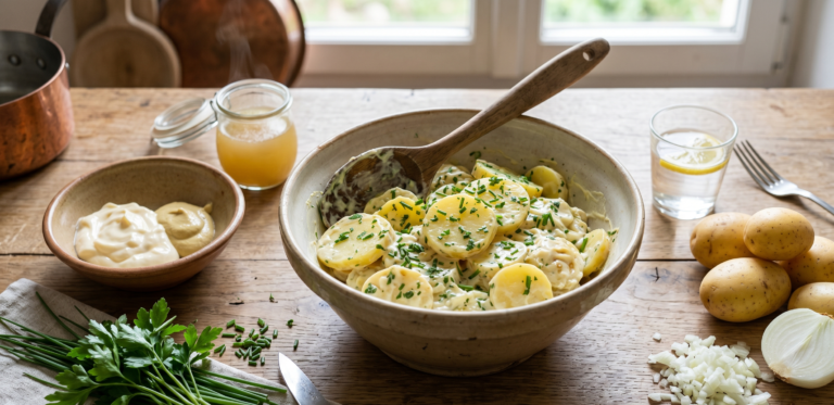 🥔 Salade de Pommes de Terre Sauce Mayonnaise : La Recette Classique Suisse