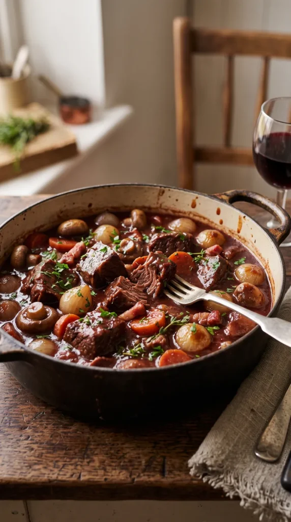 Boeuf Bourguignon Recette de Grand-Mère