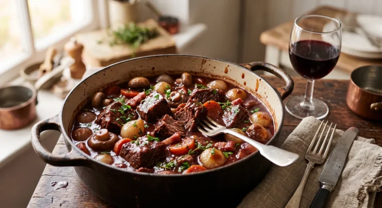 Boeuf Bourguignon Recette de Grand-Mère : la Méthode Complète d’un Chef