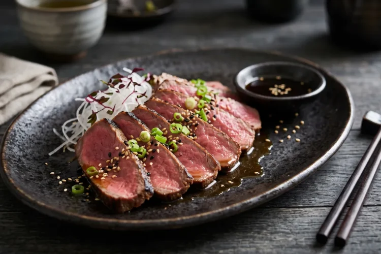 Tataki de bœuf : la recette japonaise saisie-crue, simple et spectaculaire